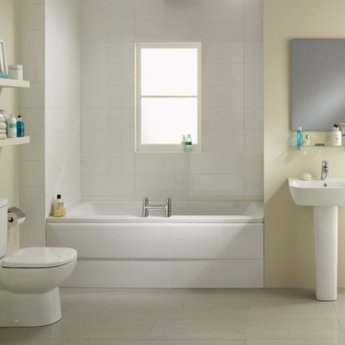 Ideal Standard Tempo Cube Double Ended Rectangular Bath 1800mm X 800mm 0 Tap Hole