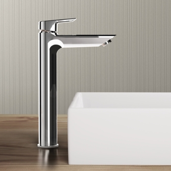 Ideal Standard Tesi Tall Basin Mixer Tap - Chrome | Product Image