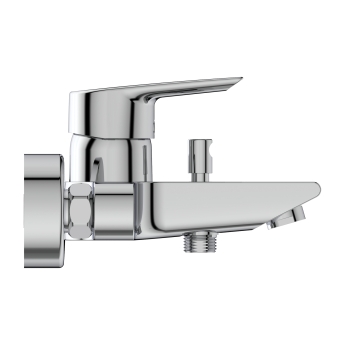 Ideal Standard Tesi Wall Mounted Bath Shower Mixer Tap - Chrome | Product Image