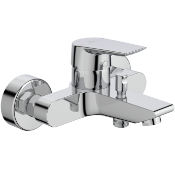 Ideal Standard Tesi Wall Mounted Bath Shower Mixer Tap - Chrome | Product Image