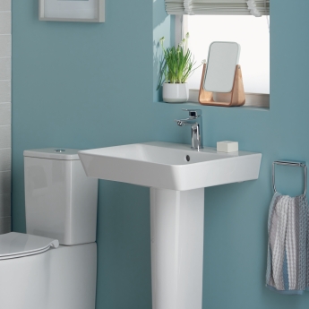 Ideal Standard Tesi Deck Mounted Basin Mixer Tap - Chrome | Product Image