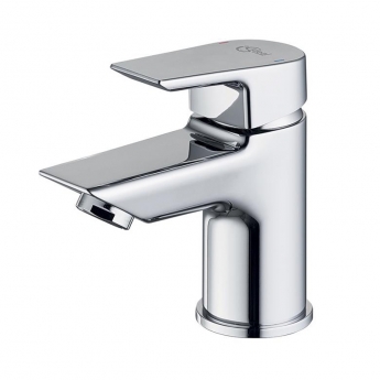 Ideal Standard Tesi Deck Mounted Mini Basin Mixer Tap Without Waste - Chrome
