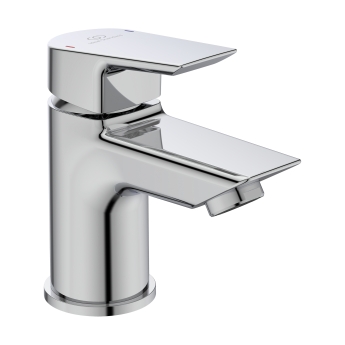 Ideal Standard Tesi Deck Mounted Mini Basin Mixer Tap Without Waste - Chrome | Product Image