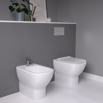 Ideal Standard Tesi Bidet Mixer Tap with Pop Up Waste - Chrome | Product Image