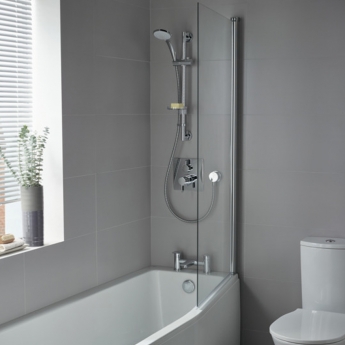 Ideal Standard Tesi Pillar Mounted Bath Filler Tap - Chrome