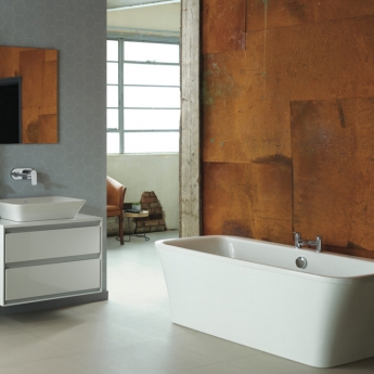 Ideal Standard Tesi Pillar Mounted Bath Filler Tap - Chrome