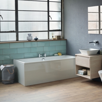 Ideal Standard Tesi Pillar Mounted Bath Filler Tap - Chrome