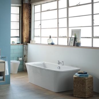 Ideal Standard Tesi Pillar Mounted Bath Filler Tap - Chrome