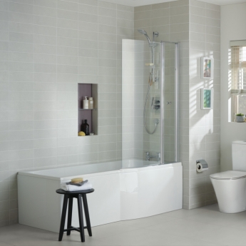 Ideal Standard Tesi Pillar Mounted Bath Filler Tap - Chrome