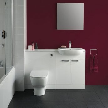 Ideal Standard Tesi Back to Wall Toilet - Standard Seat and Cover