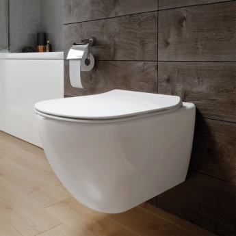 Ideal Standard Tesi Wall Hung Toilet - Slim Soft Close Seat and Cover | Product Image