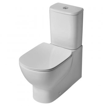 Ideal Standard Tesi Back to Wall Close Coupled Toilet with 6/4 Litre Cistern - Slim Soft Close Seat
