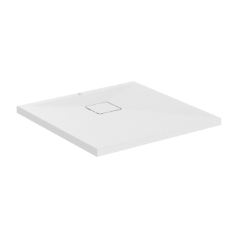 Ideal Standard Ultra Flat Evo Silk White Square Shower Tray | Product Image
