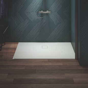 Ideal Standard Ultra Flat Evo Silk White Rectangular Shower Tray | Product Image