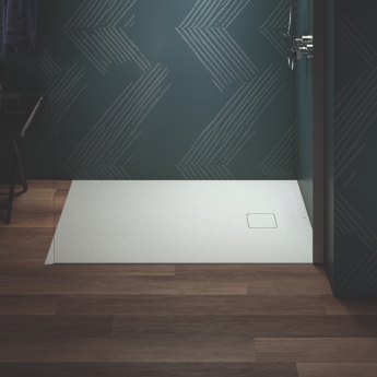 Ideal Standard Ultra Flat Evo Rectangular Shower Tray 1200mm x 800mm - Silk White | Product Image