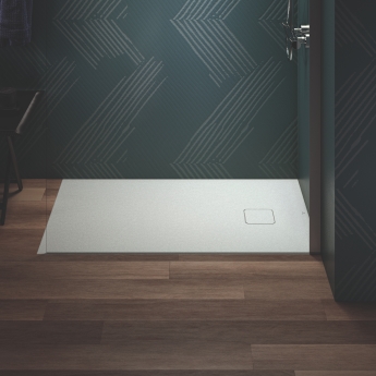 Ideal Standard Ultra Flat Evo Rectangular Shower Tray 1200mm x 700mm - Silk White | Product Image