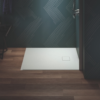 Ideal Standard Ultra Flat Evo Silk White Rectangular Shower Tray | Product Image
