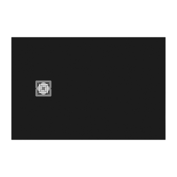 Ideal Standard Ultra Flat S+ Rectangular Shower Tray 1200mm x 800mm - Jet Black | Product Image