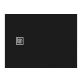 Ideal Standard Ultra Flat S+ Rectangular Shower Tray 1200mm x 900mm - Jet Black | Product Image