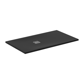 Ideal Standard Ultra Flat S+ Rectangular Shower Tray 1400mm x 800mm - Jet Black | Product Image