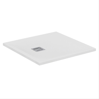 Ideal Standard Ultra Flat S+ Pure White Square Shower Tray | Product Image