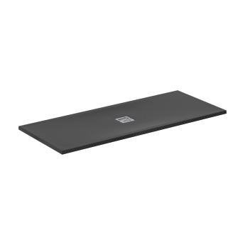 Ideal Standard Ultra Flat S+ Rectangular Shower Tray 1700mm x 700mm - Jet Black | Product Image