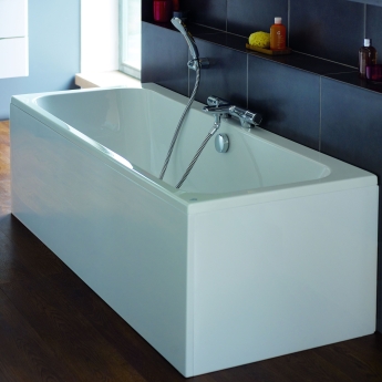 Ideal Standard Unilux End Bath Panel 510mm H x 750mm W - White | Product Image