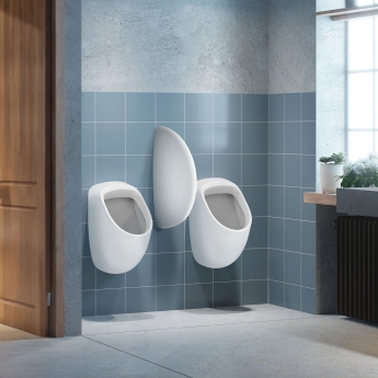 Ideal Standard Urinal Division with Hanger and Screw - White | Product Image