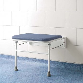 Impey Fold-Down Shower Seat with Wide Seating Area