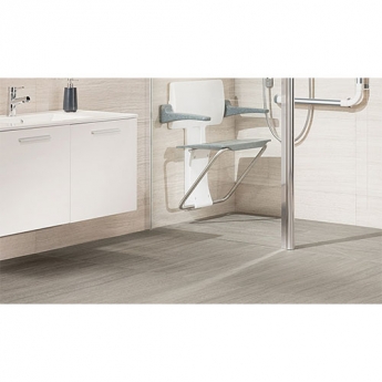 Impey Supreme Glass Shower Panel 1000mm Wide Plain Glass | Product Image