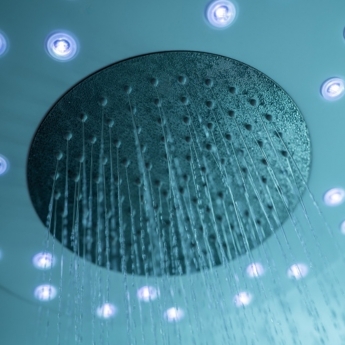 Insignia Platinum Offset Quadrant Steam Shower Cabin 1200mm x 800mm RH - Chrome Frame