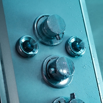 Insignia Platinum Offset Quadrant Steam Shower Cabin 1200mm x 800mm RH - Chrome Frame