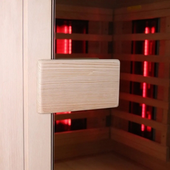 Insignia Far Infrared Rectangular Indoor Sauna Cabin 1000mm x 900mm - 5mm Glass