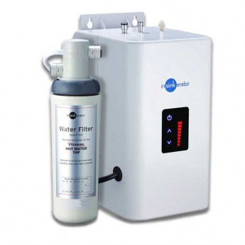 InSinkErator 3N1 J Shape Kitchen Sink Mixer Tap with Neo Tank and Filter - Chrome