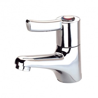 Inta Lever Operated Basin Mixer Tap with Copper Tails Chrome