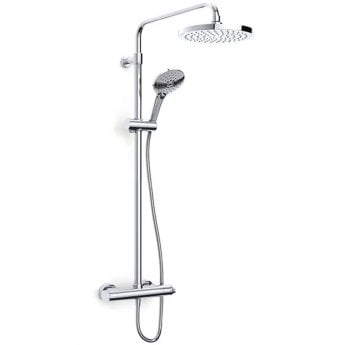 Inta Enzo Safe Touch Thermostatic Dual Outlet Bar Mixer Shower with Shower Kit