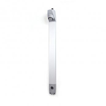 Inta I-Sport Shower Panel with Push Button Timed Flow Control and Shower Head Back Inlet Chrome