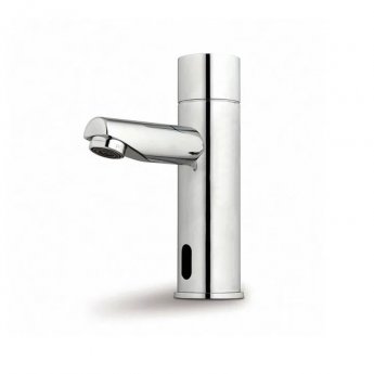 Inta Infrared Modern Basin Mounted Tap Mains Operated Chrome