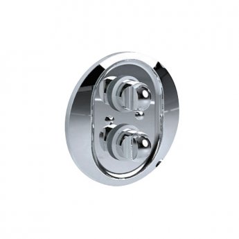 Inta Telo Thermostatic Concealed Shower Valve Single Outlet Chrome