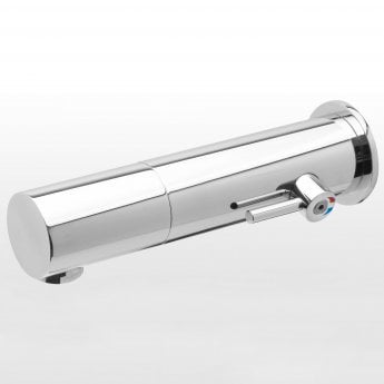 Inta Tubular Infrared Wall Mounted Mixing Tap 170mm Length Mains Operated Chrome