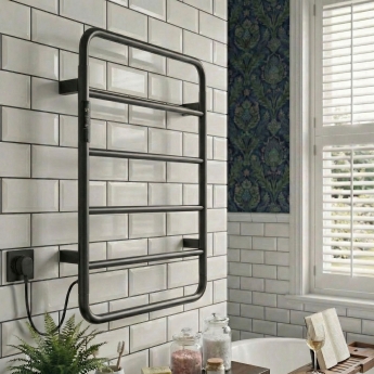 JTP Aero Dry Electric Designed Heated Towel Rail | Product Image