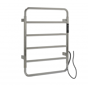 JTP Aero Electric Towel Rail 640mm H x 475mm W - Chrome | Product Image