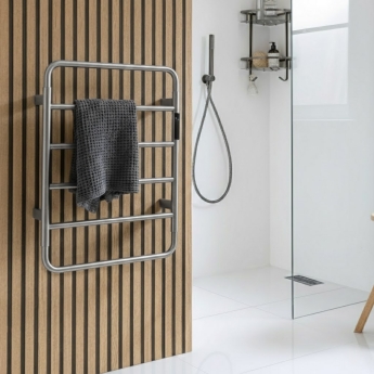 JTP Aero Dry Electric Designed Heated Towel Rail | Product Image