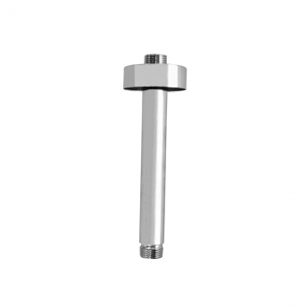 JTP Brass Ceiling Mounted Shower Arm 100mm - Chrome