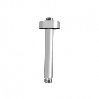 JTP Brass Ceiling Mounted Shower Arm 150mm - Chrome