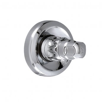 JTP Continental Thermostatic Exposed Shower Valve Single Handle - Chrome