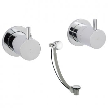 JTP Florence Wall Valve with Exofill - Chrome