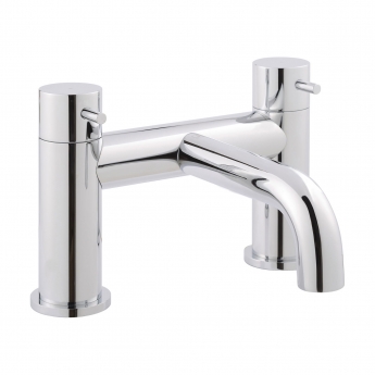 JTP Florence Pillar Mounted Bath Filler Tap - Chrome