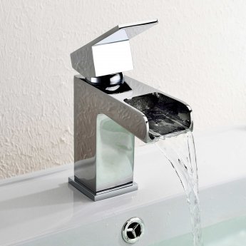 JTP Gleam Basin Mixer Tap with Click Clack Waste - Chrome