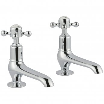 Deck Mount Victorian Basin Taps - Pair Of Basin Taps For Bathroom - View #11